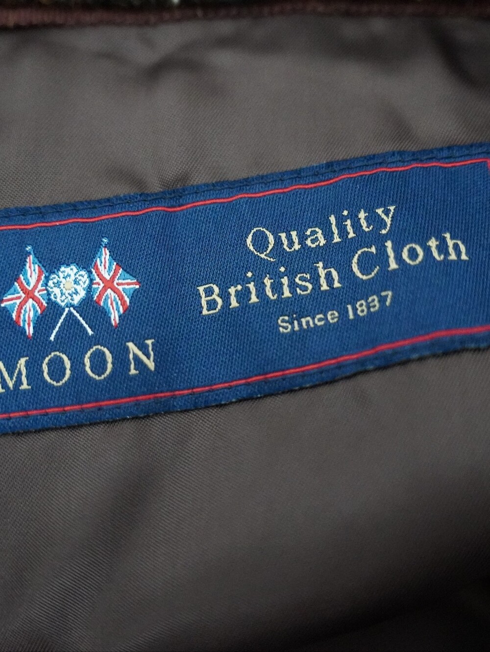 Brooks Brothers Moon British Tweed Wool Blend A-Line Skirt Brown Size 6 - Picture 9 of 11